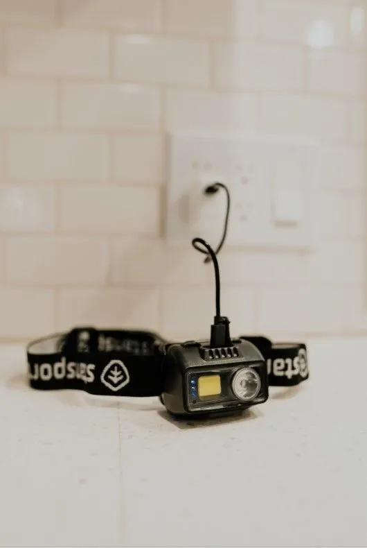 RECHARGEABLE HEADLAMP - 500 LU